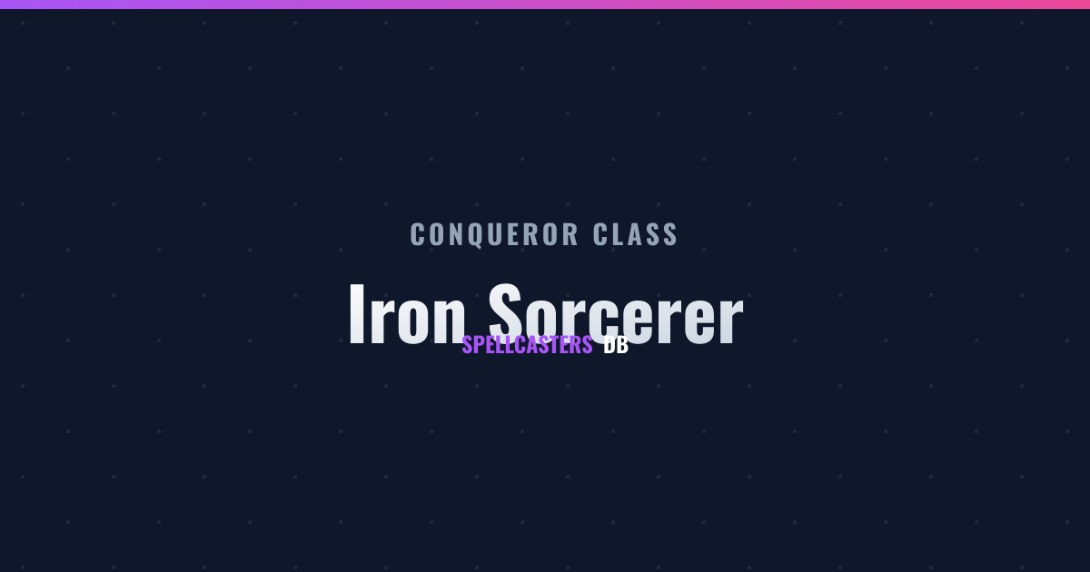 Iron Sorcerer Builds, Decks & Stats | SpellcastersDB | Spellcasters ...